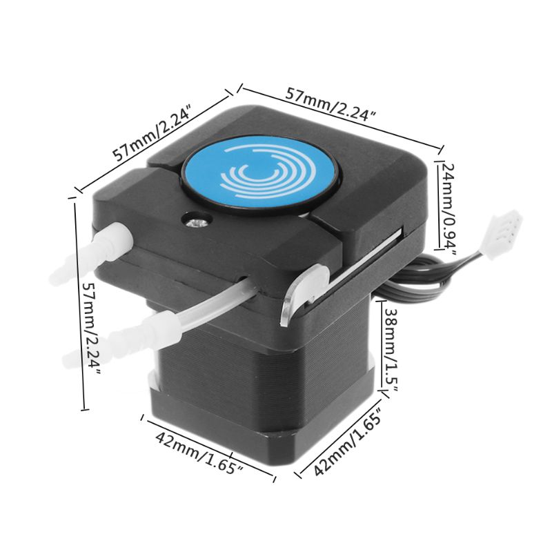 peristaltic pump dosing pump + 42 Stepper Motor Tubing Hose diaphragm pump vacuum Aquarium Lab Analytical Water