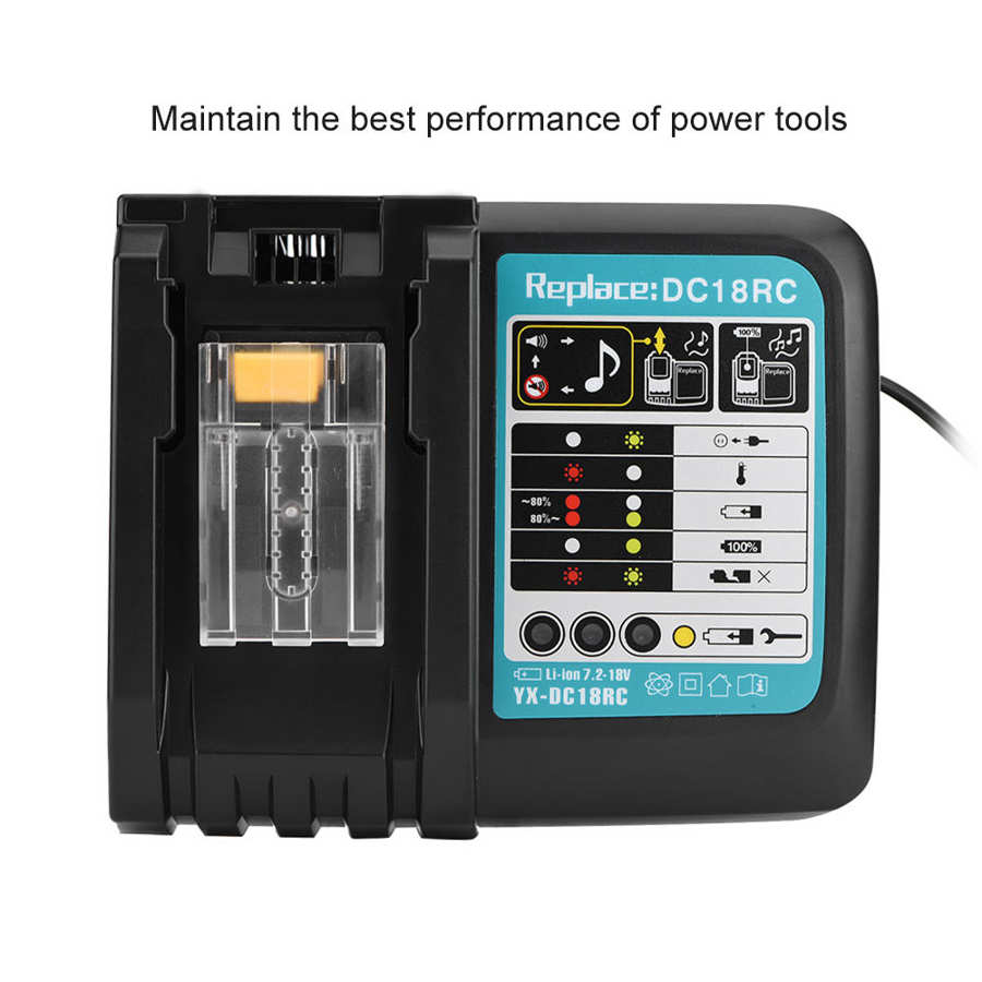 For Makita DC Li-Ion Fast Battery Charger 18 Volt BL1830/BL1815/BL1840/BL1420