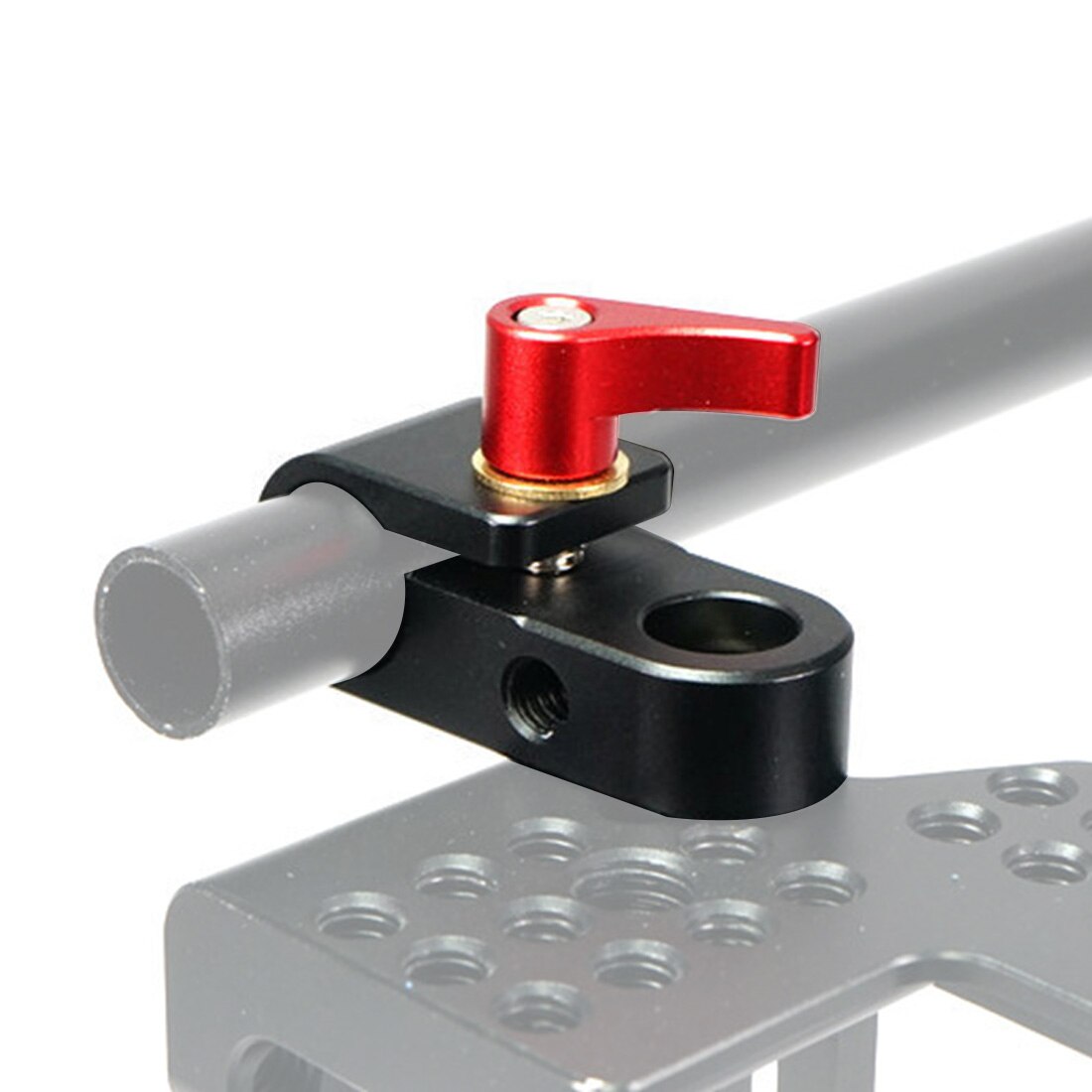 Einzigen See 15mm Schiene Klemme Halterung Stange Halfter für schnell Freisetzung Platte KäFeige Griff für Kamera Anlage Stange Verlängerung System Zubehör