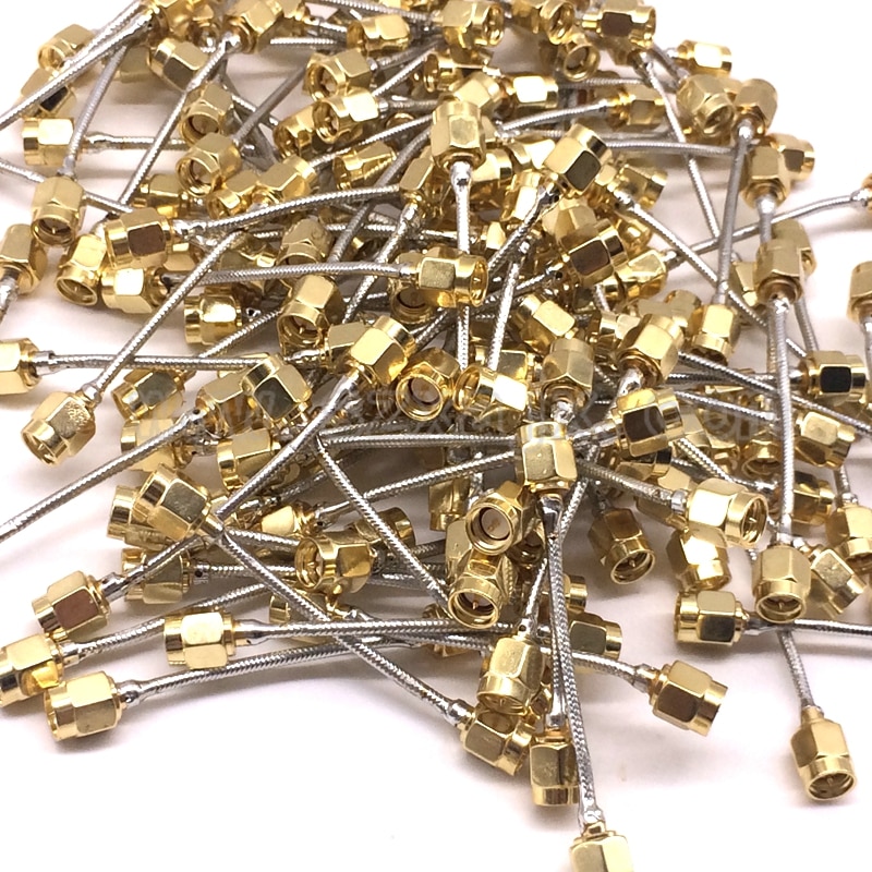 1 Stuks RF Connector SMA te SMA Kabel SMA naar sma stekker halfstijve RG-405 Coax Pigtail kabel
