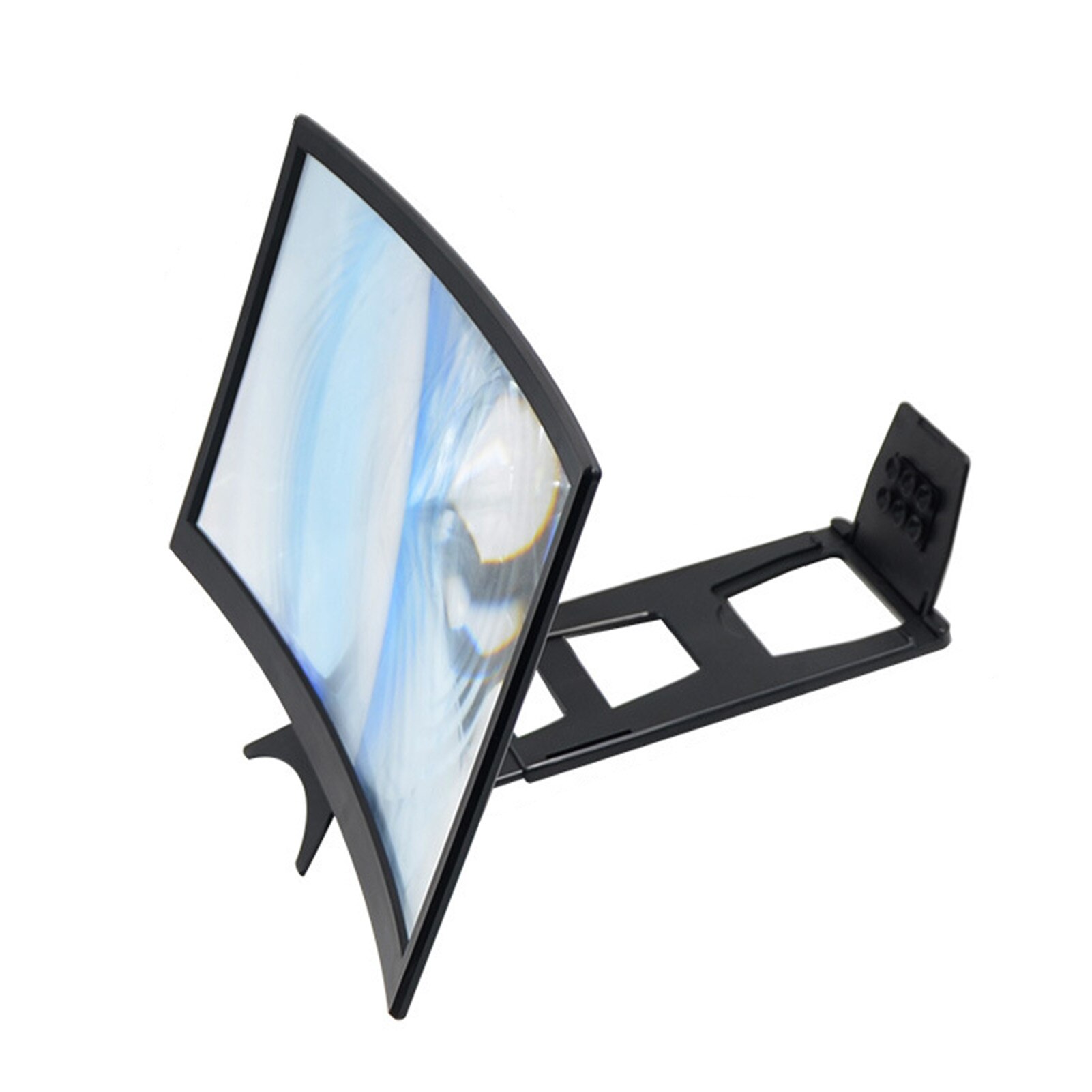 14 Inch Projector Houder Opvouwbare Gebogen Vergrootglas Gsm-scherm Versterker Video Movie Universele 3D Draagbare Vergroter