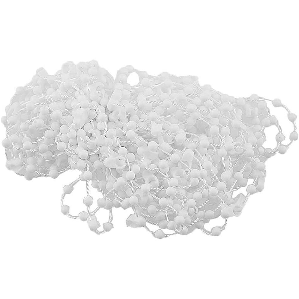 10m Roller And Roman Shade Blind Beaded Chain Cord Rope Blinds Curtain Roller Blind Cord Curtain White Accessories Bead Bea W2g5