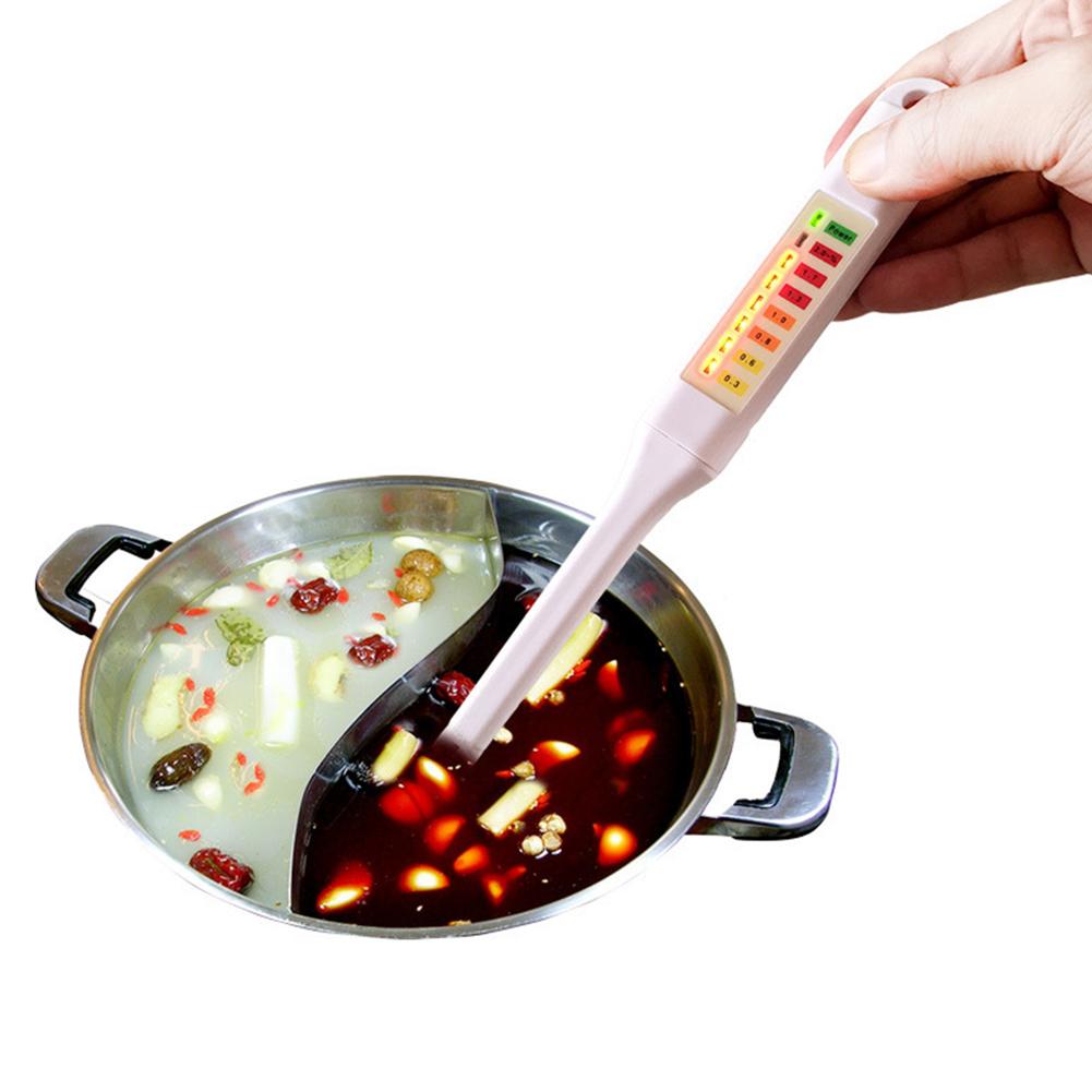 7 LED Indicate Salinity Meter / Salty Hydrometer Tester Measuring Instrument For Salt Water Pool & Fish/Koi Pond Testing