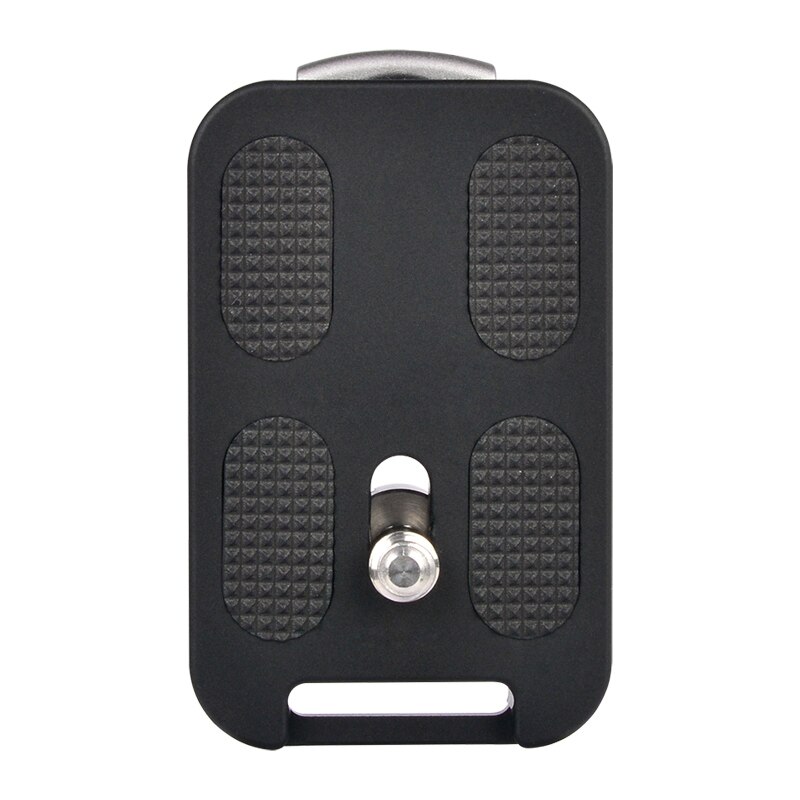 Moveski-Placa de liberación rápida para QR-60, tornillo de 1/4 pulgadas con hebilla de Correa y bucle de fijación