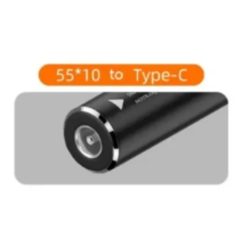 Dc Power To Type-C Opladen Pd 65W Geschikt Voor Dc Female Naar C Mannelijke Adapter Dc Naar Type-C Adapter Kabel Dc Naar Ype-C Oplader Draad: Grey