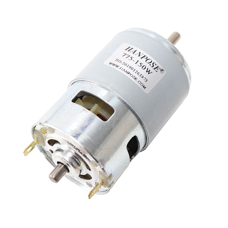 775 dc Motor 80W 150w Brush Motor Spindle motor DC motor 775 lawn mower motor with two ball bearing Rated for cnc lawn mower