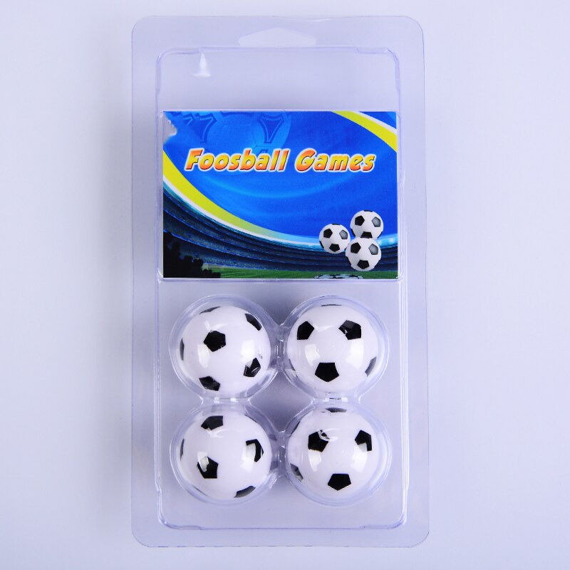 4 Pcs Foosball Tabelle Fußball Kunststoff Fußball Ball Fußball Fussball Soccerball Sport Runde Indoor Spiele