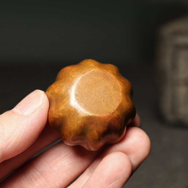 Lovely Paperweights Metal Paper Weight Chinese Calligraphy Bronze Students Cute Paperweights Paper Pressing Prop