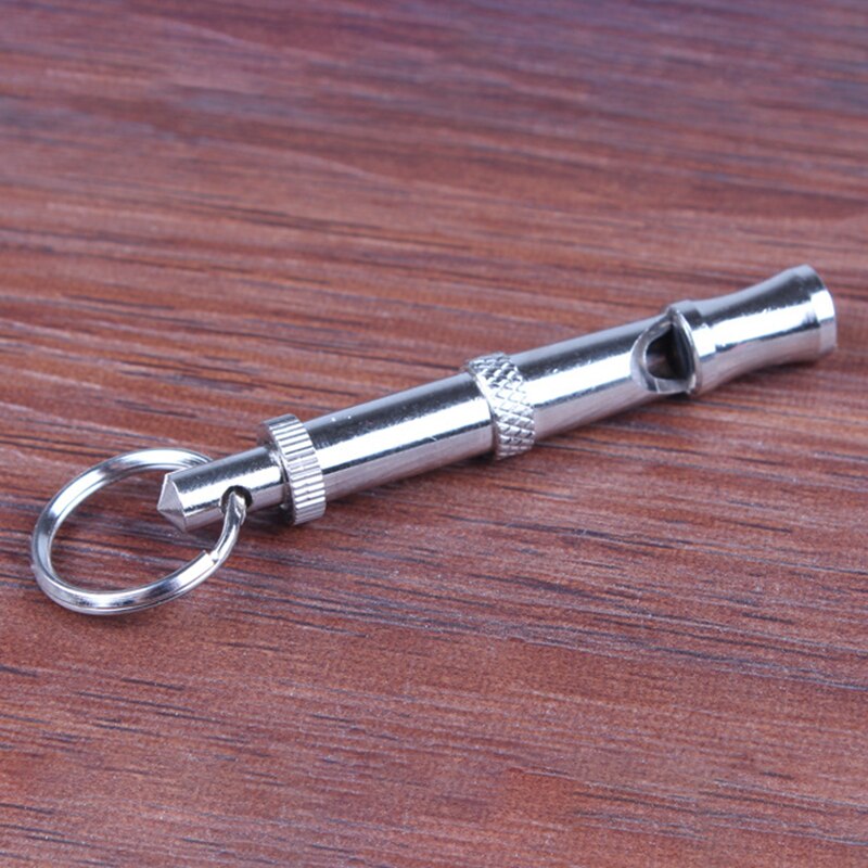 Ultrasonic Adjustable for Training Dogs To Stop Barking High Frequency Obedience Whistle Anti Bark Stainless Steel Whistle