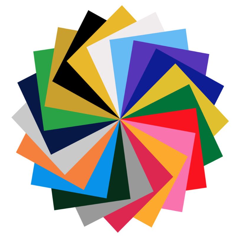 10/20Pcs Heat Transfer Vinyl Iron On Adhesive Film Sheets for DIY Clothes Shirts: Pink