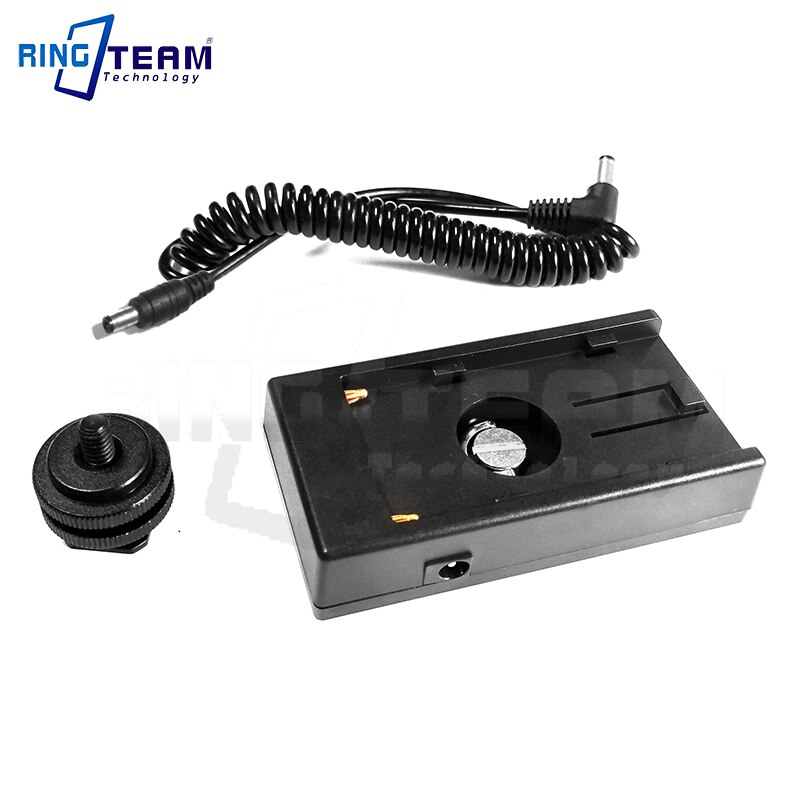 NP-F970 F980D F750 F570 F550 Battery Base Holder Mount Adapter Plate for LCD DSLR Camera HDMI Monitor BMCC BMPC