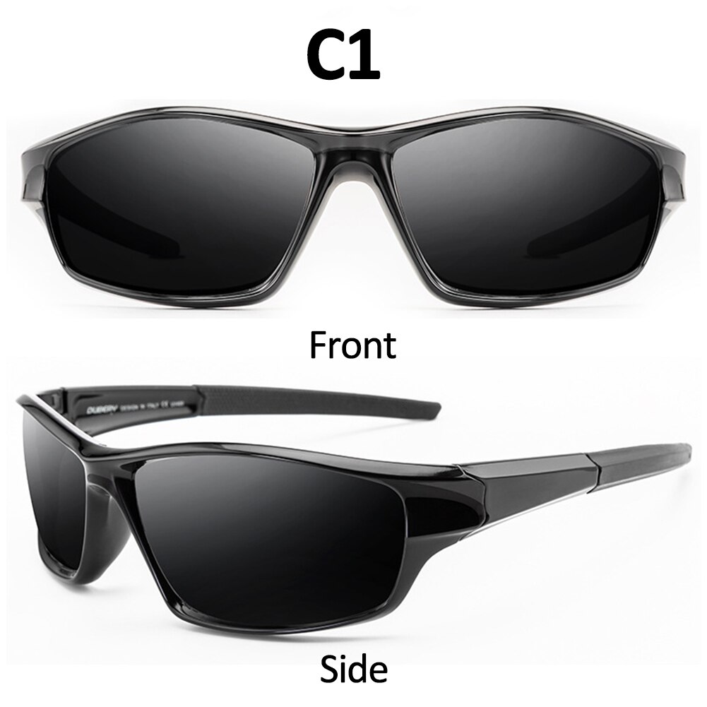 Gafas de sol polarizadas para hombre y mujer, lentes de sol deportivas para conducir, senderismo, pesca, UV400: C1