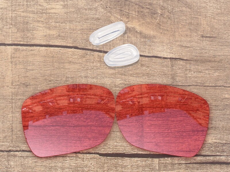 Vonxyz lentilles de rechange polarisées + choix de couleur | 20 +, choix de couleurs, tampons nasaux pour-cadre Oakley déviation OO4061: HD Pink