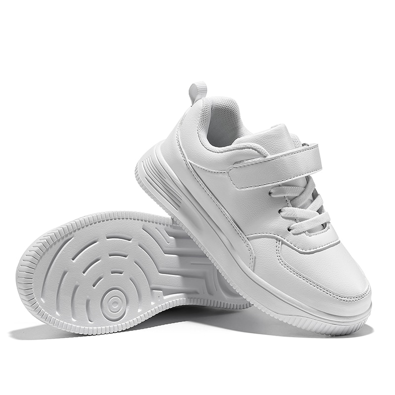 White Kids Shoes For Boys And Girls Children Casual Shoes Non-slip Sneakers