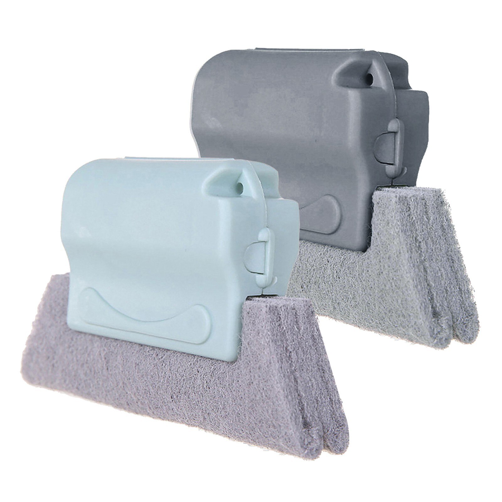 A 2PCS House Cleaning Duster Window Frame Door Groove Cleaning Brush Kitchen Decontamination Brush Toilette Small Brush дастер: B