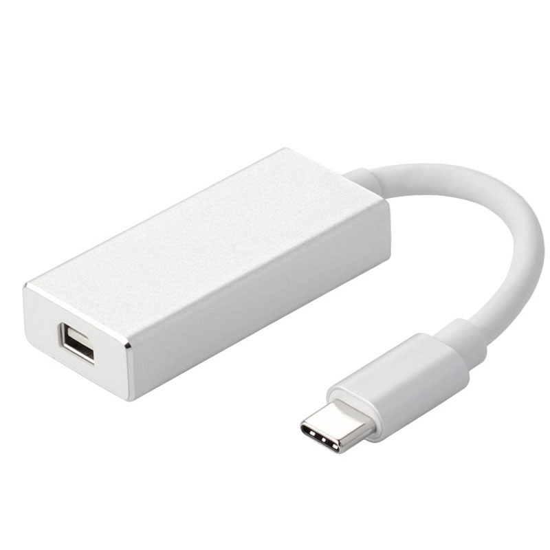 Thunderbolt 3 USB Type-C Hub naar Mini Display Port Adapter ondersteuning 4 K HD Man-vrouw voor MacBook Pro USB-C Dock Dongle