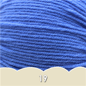 1 bal x 50g DK Baby Wol Garen 4ply Gekamd melk katoen hand breien Haak Garen: 19