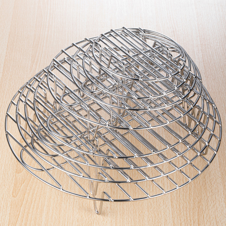 Kuchenka mikrofalowa pusta siatka grill ze stali nierdzewnej wysokie podwozie smażona półka wspornik frytkownica powietrzna akcesoria kuchenne robić kuchenki grill