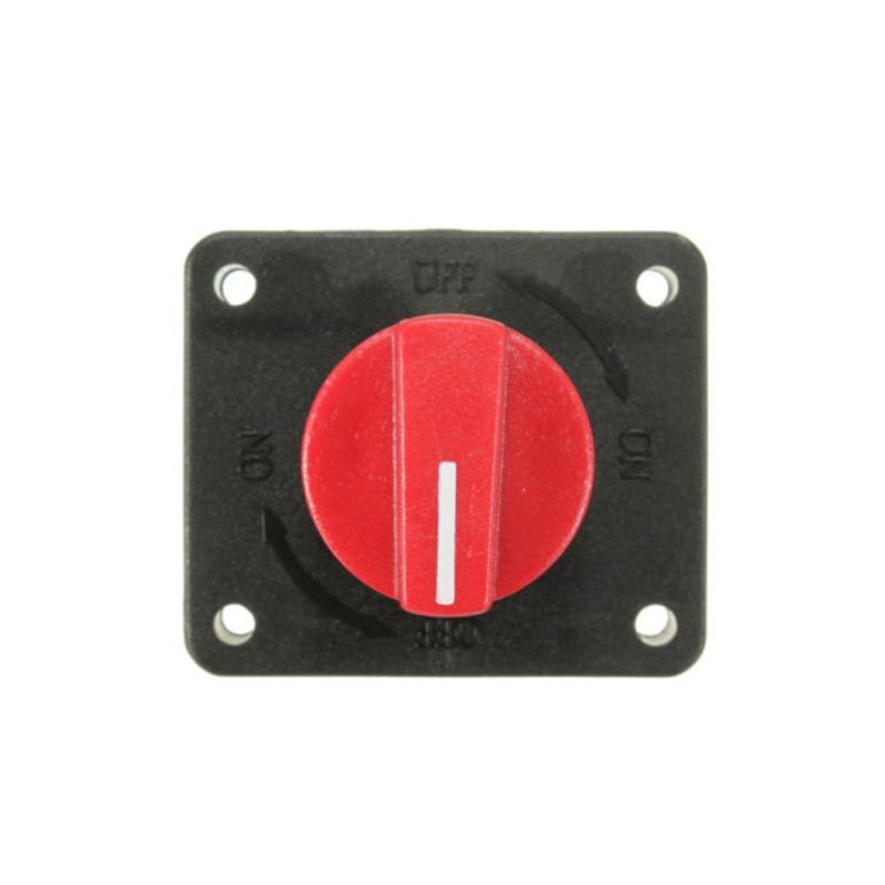 Car Master Battery Isolator Disconnect Rotary Cut Off Power Kill Switch ON/OFF 12V 300A Accessories