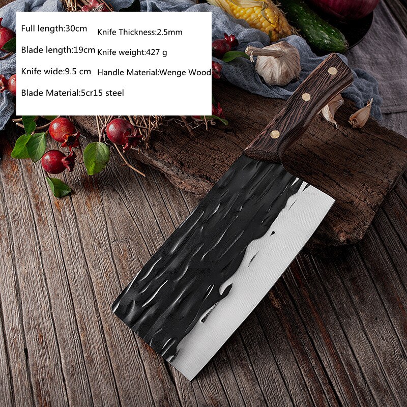 Couteau à découper la viande en acier inoxydable, couteau de boucher fait à la main, couteau à désosser forgé, cuisine, Chef serbe, couteau à trancher ciseaux: Knife03