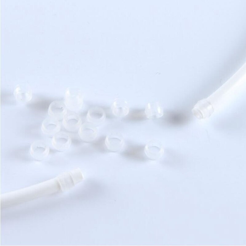 Manga de plástico de 1/4 pulgadas para insertar manguera, silenciador, piezas de filtro de agua RO, accesorios de tubería, grifo de cuello de cisne, accesorios a prueba de fugas