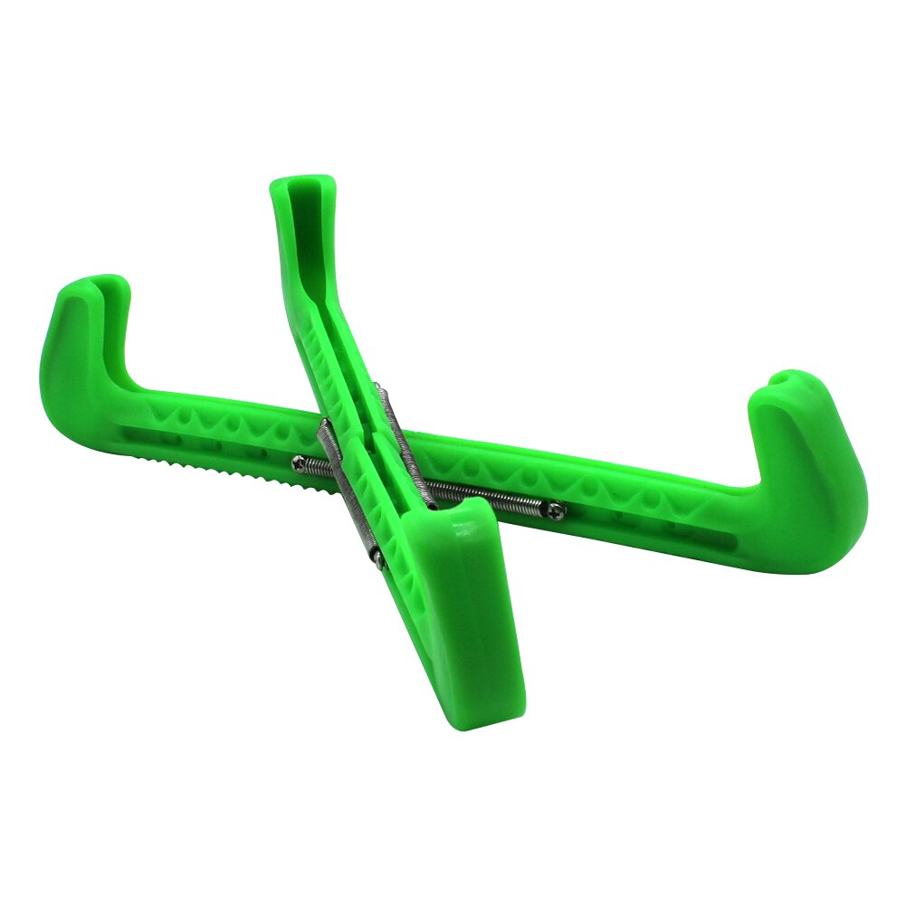 1 para łyżwiarstwo łyżwa pokrowiec na buty hokej na lodzie ostrze straż części robić narzędzi łatwy w użyciu akcesoria zewnętrzne sport regulowana sprężyna przenośna