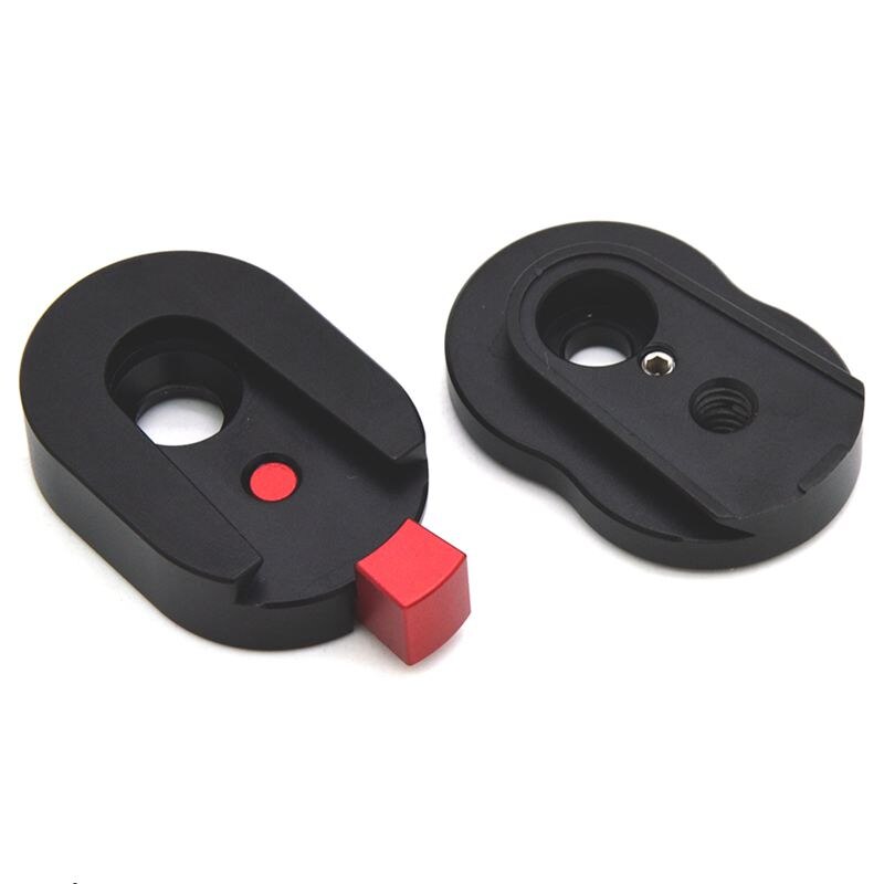 Field Monitor Quick Release Plate for LCD Monitor ic Arm LED light Camera Camcorder Rig with 1/4-inch Screw Hole