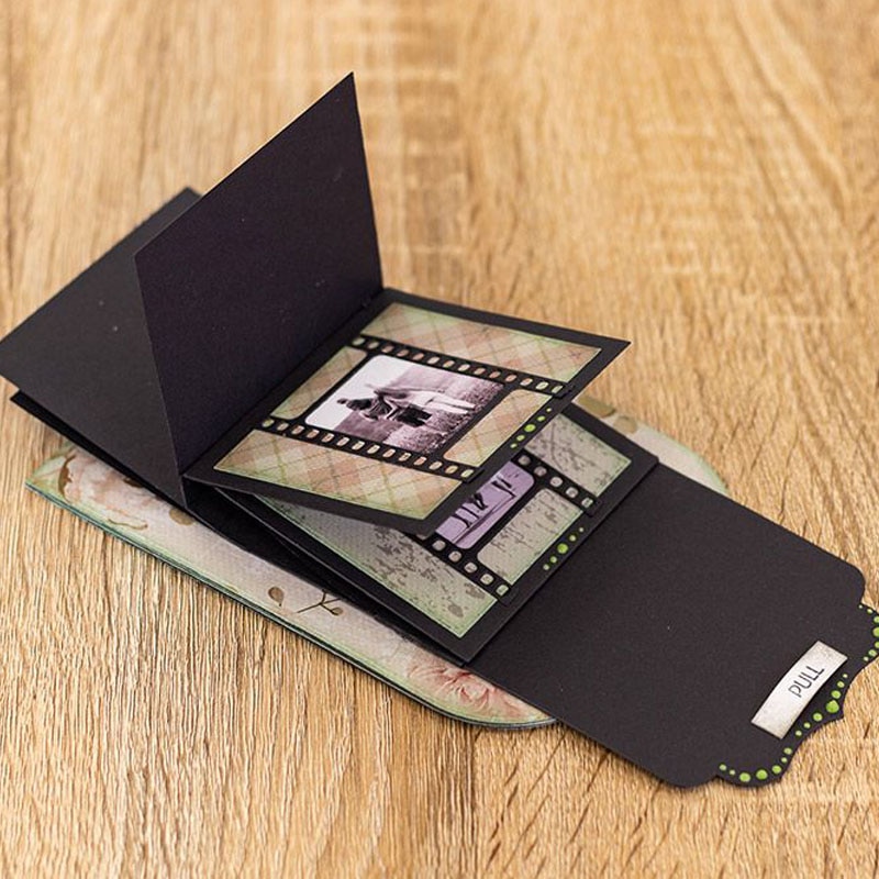 Mini tasku kehykset albumit vesiputous kortit välilehdet sivut metallin leikkaus kuolee diy scrapbooking käsityö paperikortteja