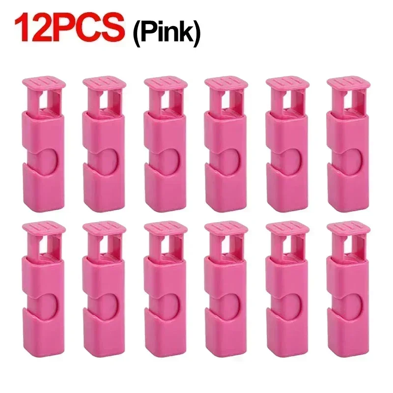 12/1pcs Lagerung Lebensmittel versiegelung clips wieder verwendbare Kunststoff-Taschen dichtung klemme für Snack brot Haushalts korn Gemüse Aufbewahrung klemme: Licht Grün