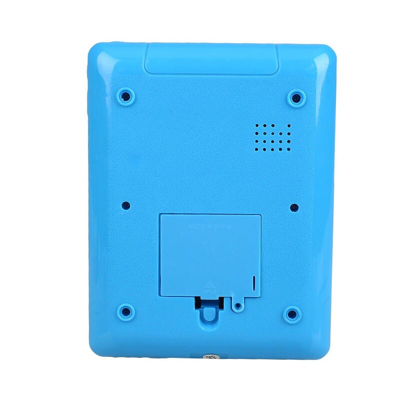Kids Pad Computer Tablet Educational Voice Recognition Interactive Touch Control: Blue