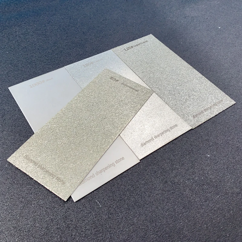 Diamant stein Messer Schärfen Wetzsteine Professionelle Dünne Polieren Messer Spitzer Platte Schleifen Rabatt Schleif Steine