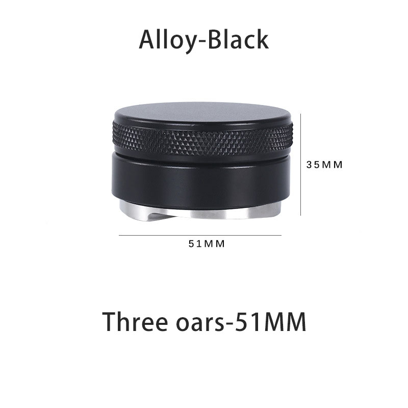 51mm Kaffee Filter für Delonghi 680/685 Ersatz Kaffee Maschine Griff Drei Ohren Boden Kaffee Griff Kaffee Zubehör: Black-51MM-ThreeOars