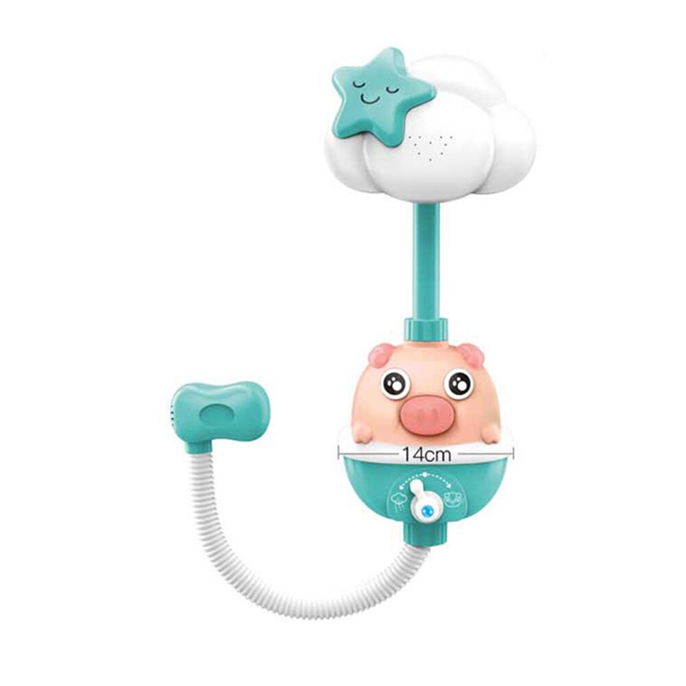 Baby Bath Toys Flower Shower Head Bathtub Bathing Water Game Watering Sprayer for Kids NSV775