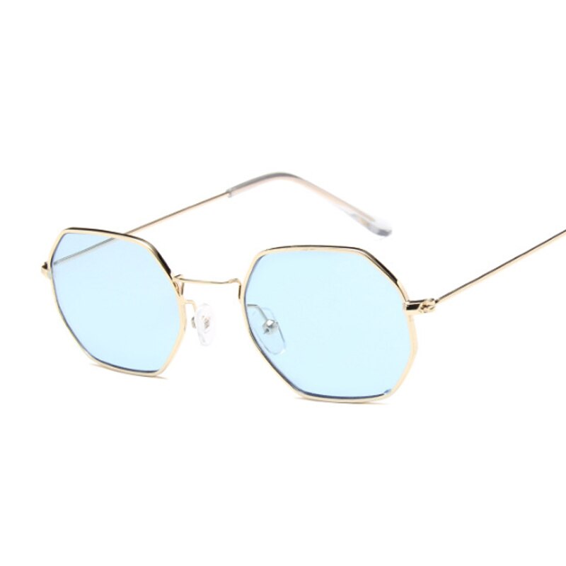Polygon zonnebrillen dames merk zonnebrillen dames candy kleur legering spiegel street beat winkelen oculos de sol