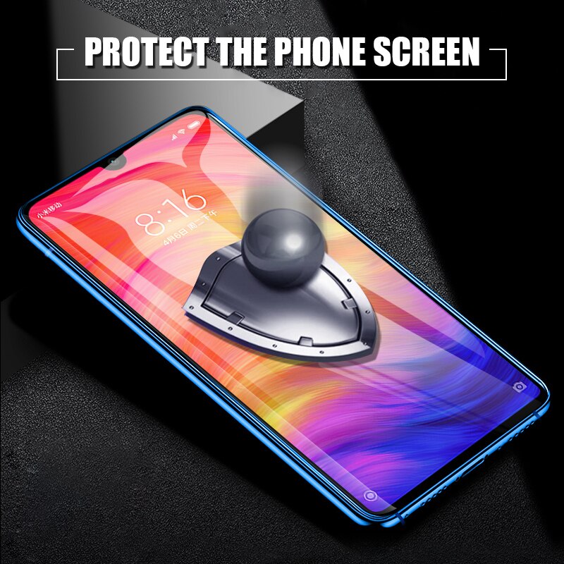 30D Beschermende Glas Voor Xiaomi Redmi 7 6A 6 Pro Screen Protector Glas op Redmi Note 5 5A 6 7 8 pro Volledige cover Gehard Film