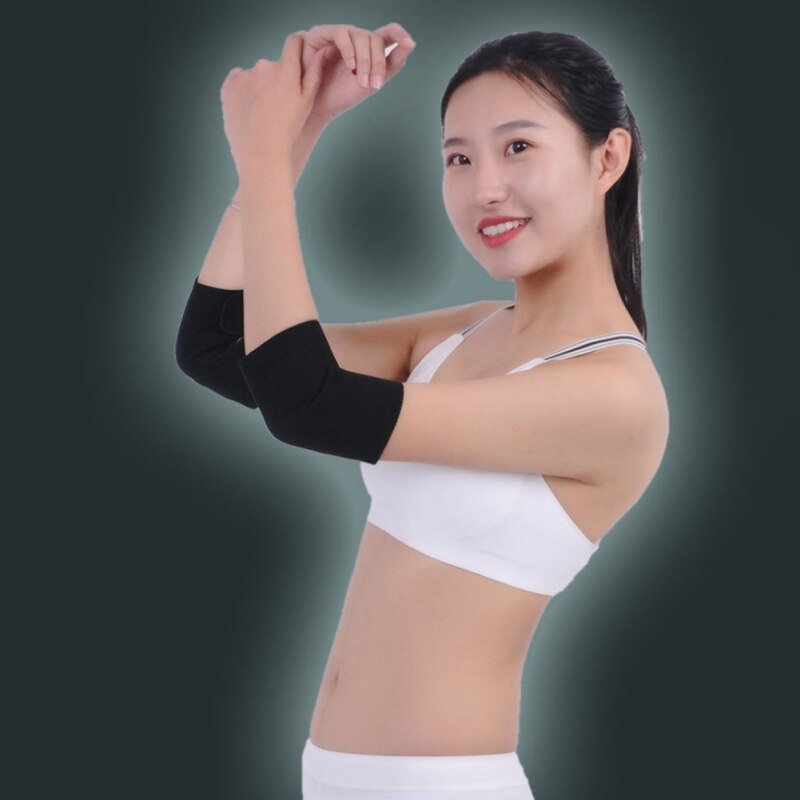Neue Magnetische Therapie Selbst-heizung Arm Ellenbogen Joint Brace Unterstützung Gürtel Turmalin Schmerzen Relief Ellenbogen Arm Schutz Strap Bandage