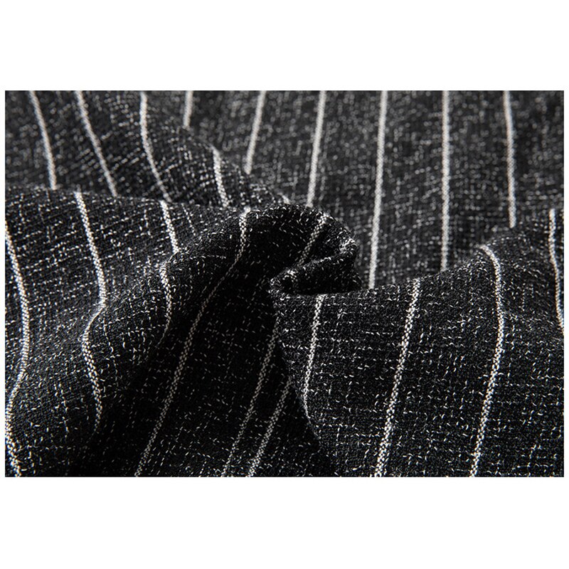 Shenrun Men Jacket Blazers Black Beige Blue Stripe Suit Jackets Spring Autumn Man Blazer Groom Business Causal Formal