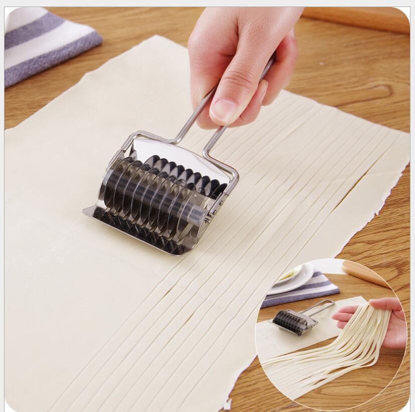 Household Manual Pasta Machine Stainless Steel Pressing Shredder Multifunction Kitchen Tool For Mini Ramen Noodle Pasta Cutter