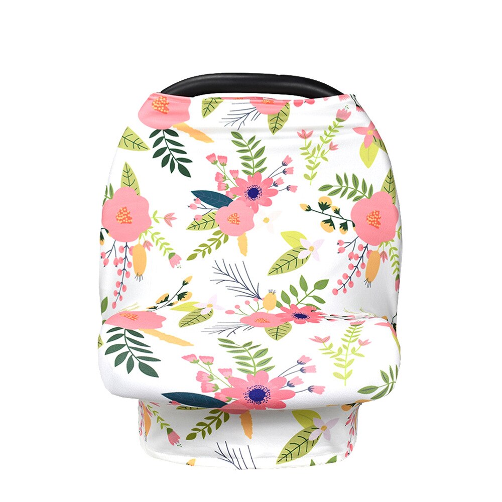 Nursing Cover Scarf Stripe Breastfeeding Cover Multi-Use Baby Stroller Cover Infant Car Seat Cover for Mum: 8