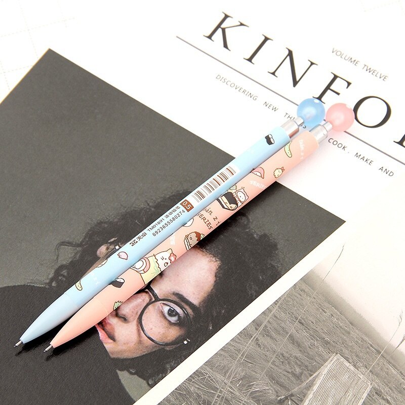 3 stuks schattige kawaii sushi voedselpers automatische mechanische potlood schrijven tekenen school kantoorbenodigdheden studenten briefpapier 0.5mm