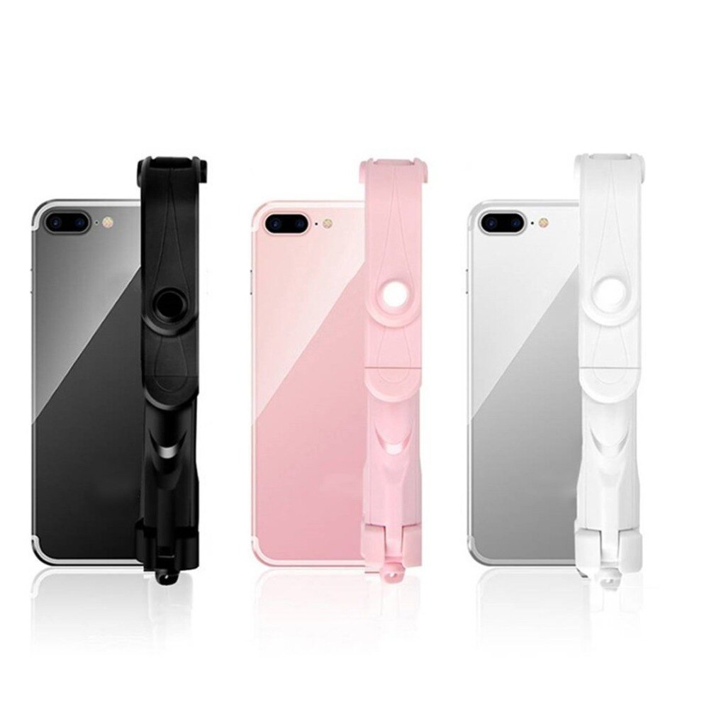 Mini statief monopod selfiestick bluetooth draadloos met knop pau de palo selfiestick voor iphone 6 7 8 android stick