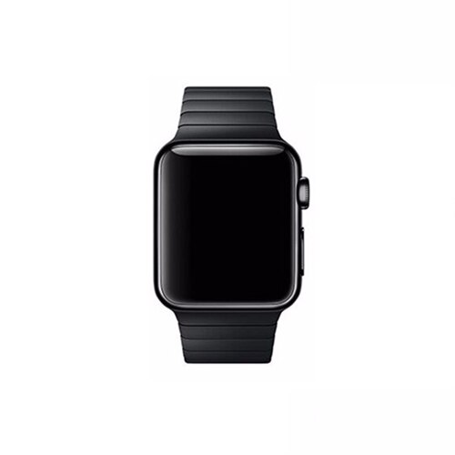 Schakelarmband voor apple watch-band apple watch 4 3 5 iwatch 42mm 38mm 44mm 40mm 3 2 1 roestvrijstalen horlogeband: Zwart / 42mm
