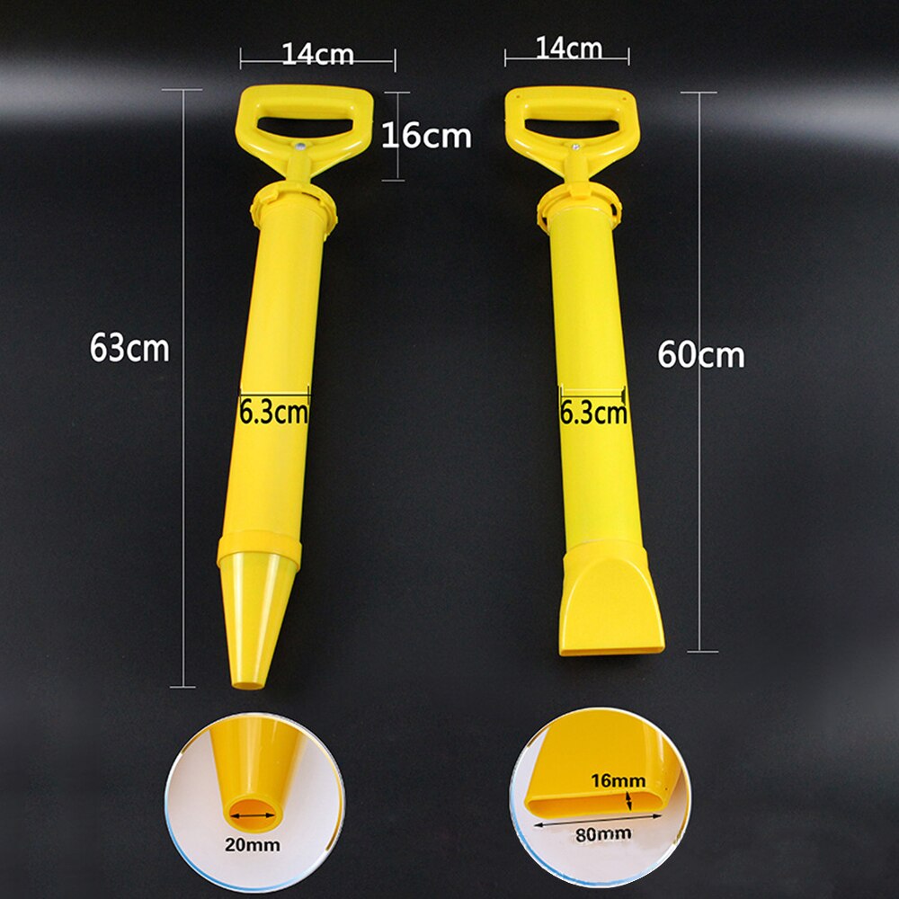 Kitpistool Cement Lime Pomp Grouting Mortel Spuit Applicator Grout Vullen Gereedschap Met 4 Nozzles