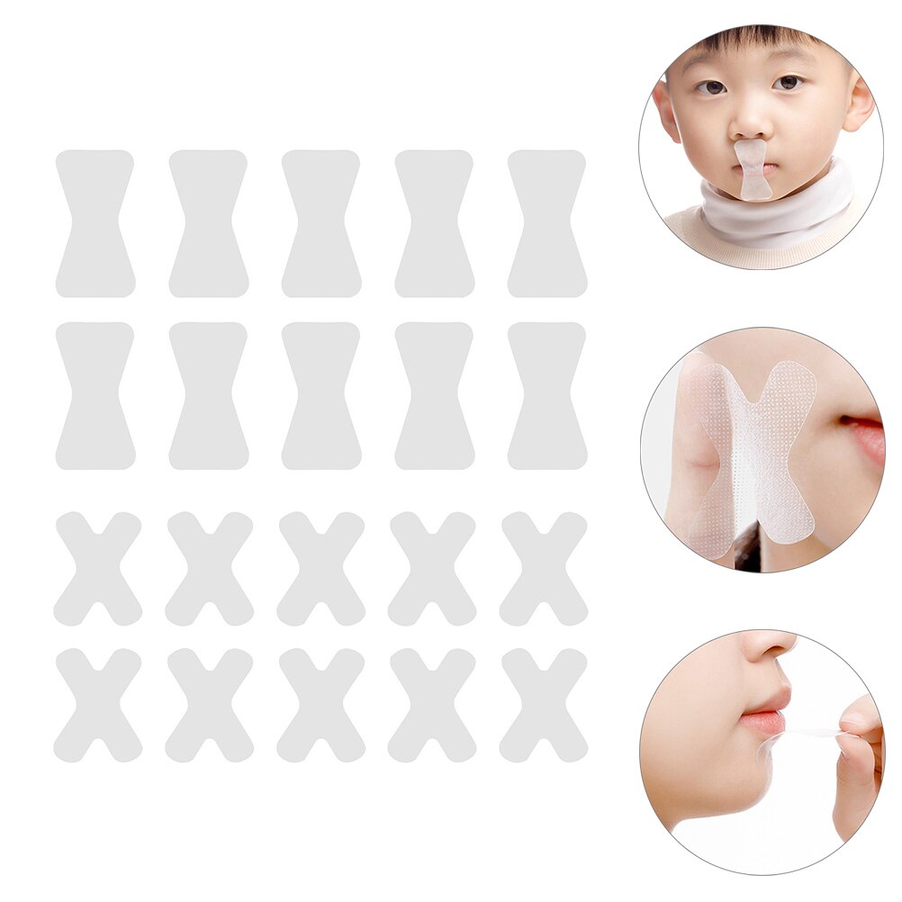 120 stück mundpflaster aus vliesstoff, nasenatmungs- und schlafstreifen für zuhause