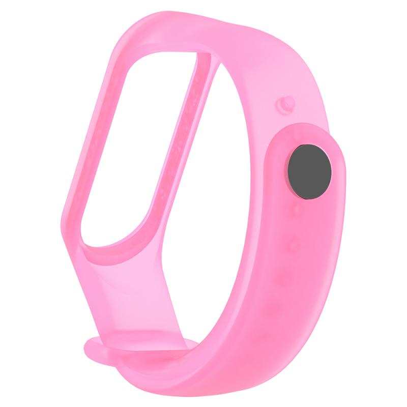 Transparent Wristband For Xiaomi Mi Band 5/6 Strap Silicone Wristband Bracelet Replacement For Xiaomi Band 6/5 NFC MiBand Strap