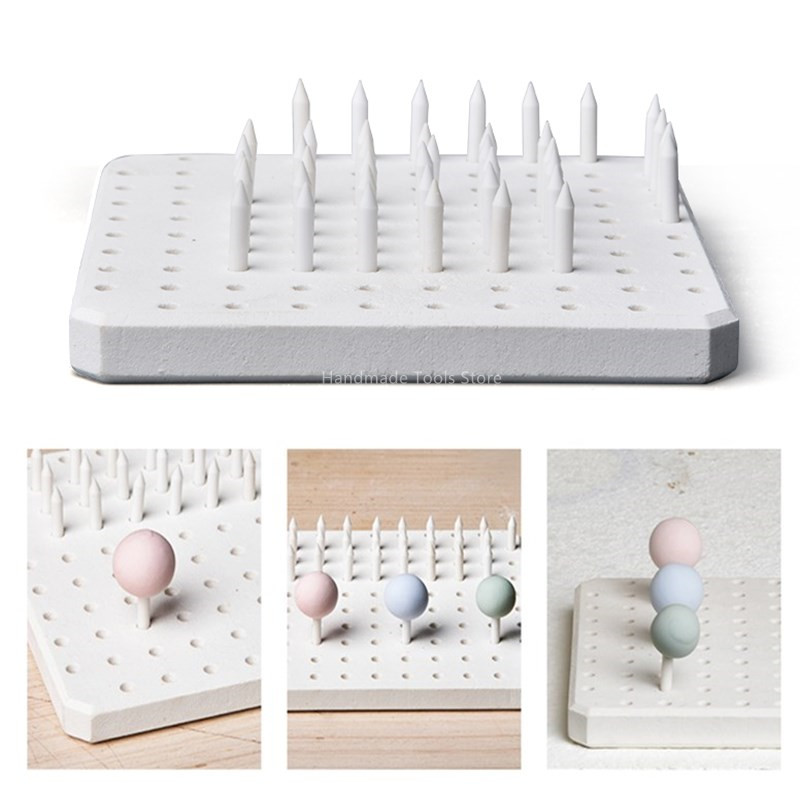 Ceramic Refractory Pad Support Nail Kiln Tools High Temperature Resistant Material Pottery Tools Clay Small Object Firing Tool