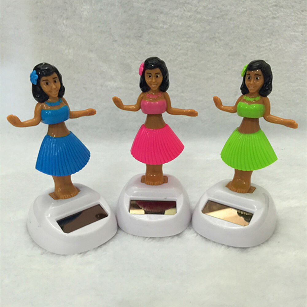 Ozdoba samochodu dekoracje samochodowe taniec Hula dziewczyna wahadłowy bobble zabawki prezenty wnętrze auta Dom dekoracje akcesoria dziewczęce słoneczne