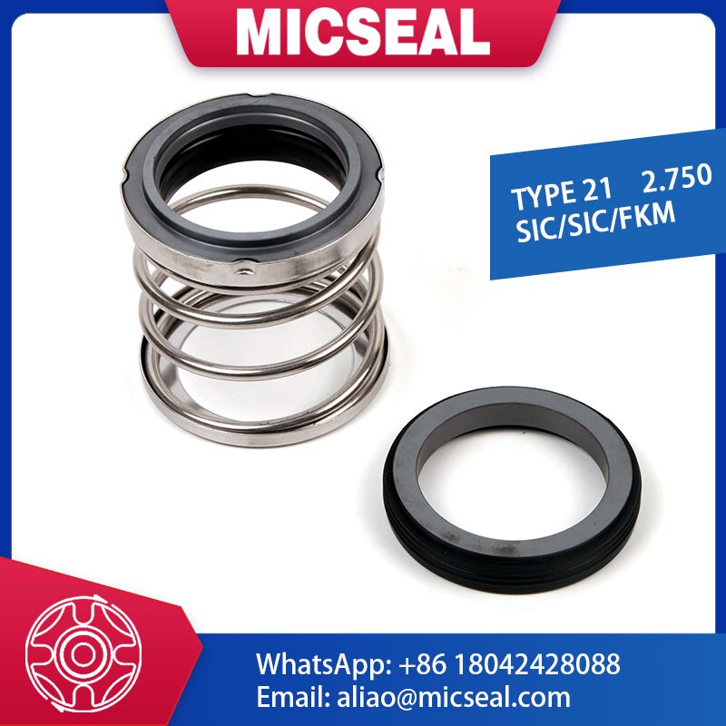 Mechanical Seal Type 21 - 2.750" SIC/SIC/FKM