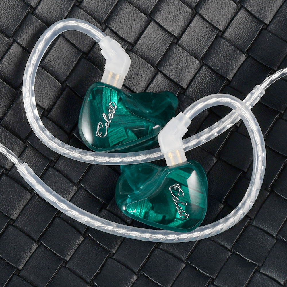 Auriculares intrauditivos Kinera Celest Wyvern Qing con micrófono de pluma desmontable, auriculares con Cable IEM para música Hifi,