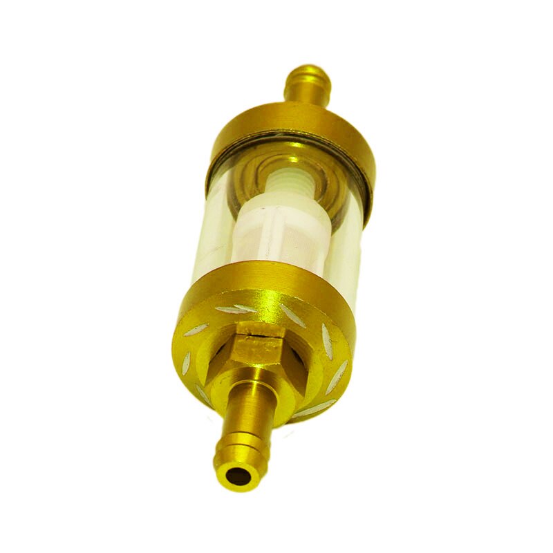 Universal 8mm gass filterrenser for motorsykkel pit dirt bike atv olje gassfilter universal 8mm oljerenser